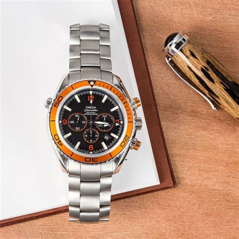 omega seamaster chronograph orange|omega chronograph seamaster review.